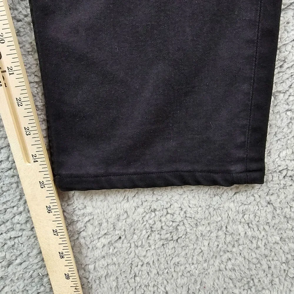 Paige Men's Black Federal Slim Straight Black Denim Jeans Size 36 x 25